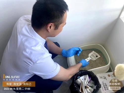 物业悉心照料瘫痪猫咪7天咸阳这位业主被感动了